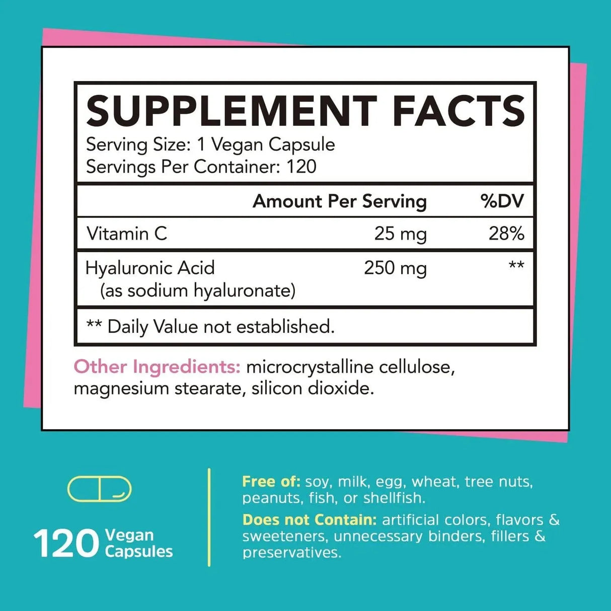 GUTCHA - Gutcha Hyaluronic Acid with Vitamin C 120 Capsulas - The Red Vitamin MX - Suplementos Alimenticios - {{ shop.shopifyCountryName }}