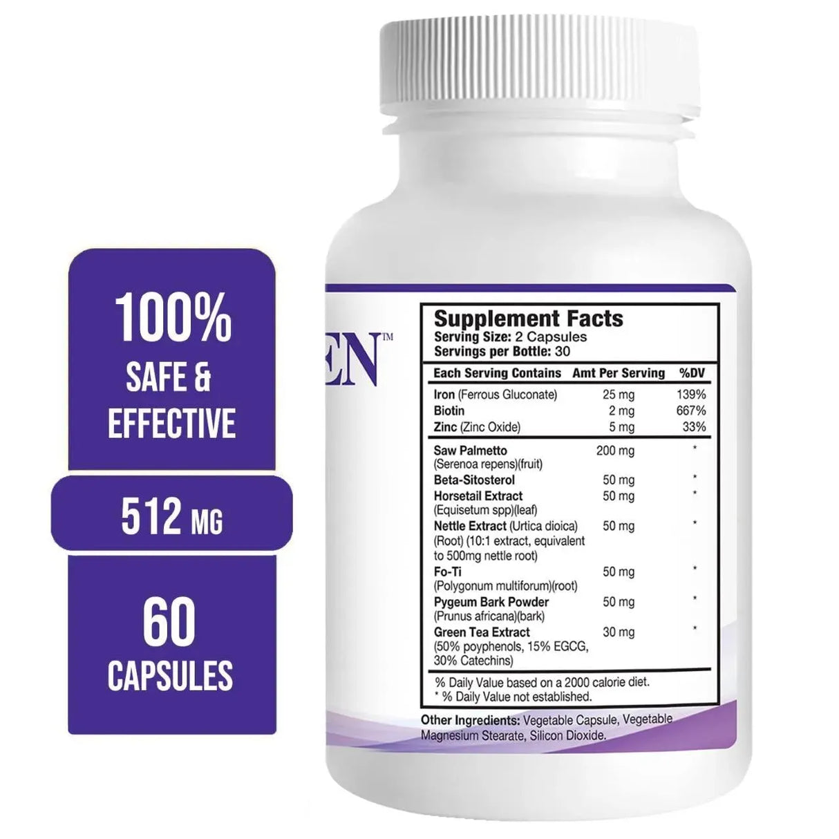 HAIRGENICS - Propidren by HairGenics DHT Blocker & Hair Growth 60 Capsulas - The Red Vitamin MX - Suplementos Alimenticios - {{ shop.shopifyCountryName }}