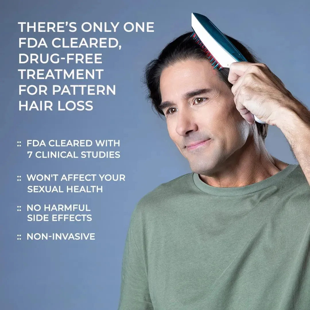 HAIRMAX - HairMax Ultima 9 Classic LaserComb Hair Growth Device - The Red Vitamin MX - Dispositivos Para El Crecimiento Del Cabello - {{ shop.shopifyCountryName }}