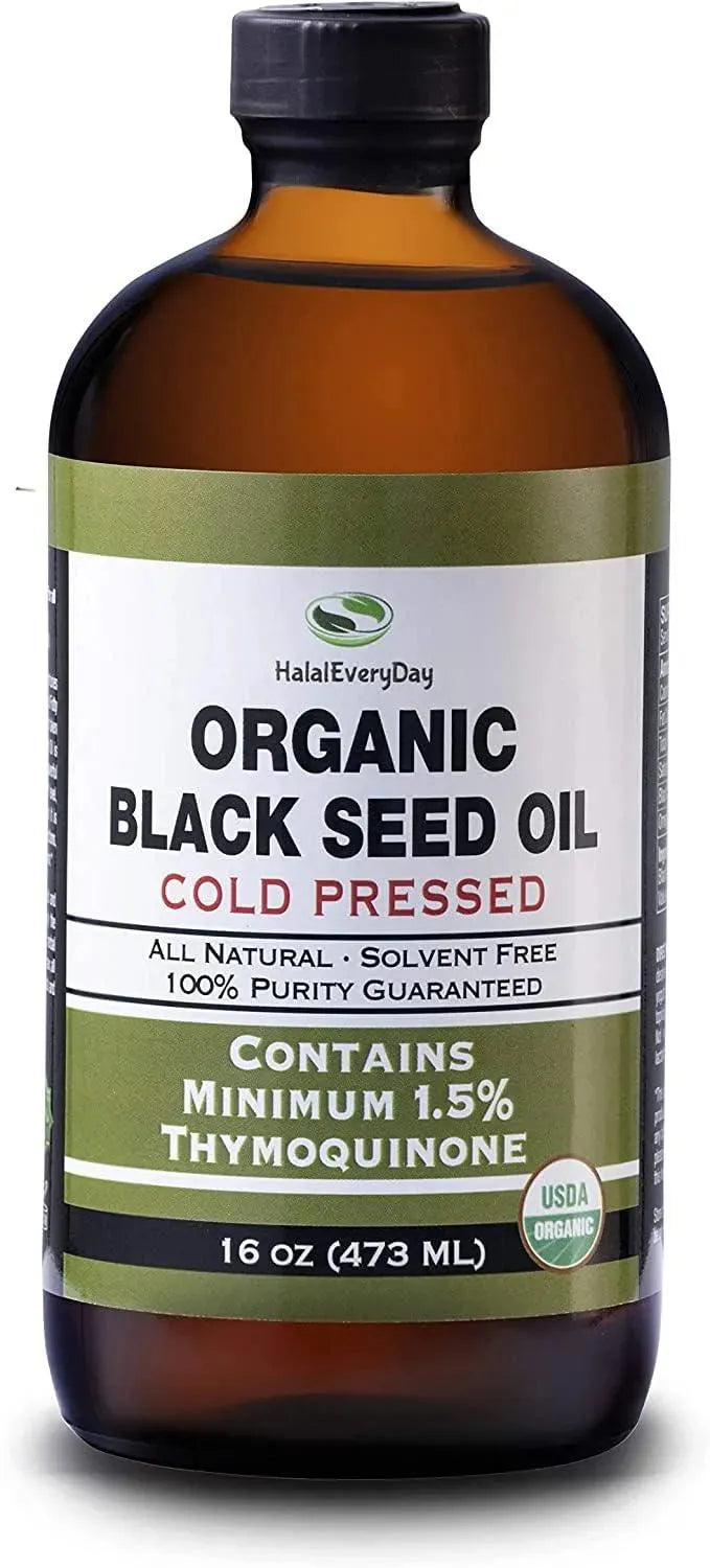 HALALEVERYDAY - HalalEveryDay Organic Black Seed Oil 473Ml. 2 Pack - The Red Vitamin MX - Suplementos Alimenticios - {{ shop.shopifyCountryName }}