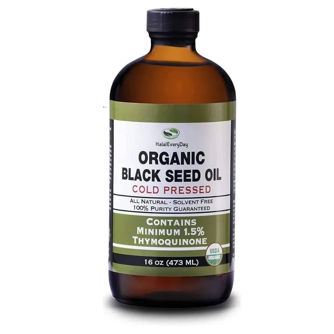 HALALEVERYDAY - HalalEveryDay Organic Black Seed Oil 473Ml. - The Red Vitamin MX - Suplementos Alimenticios - {{ shop.shopifyCountryName }}