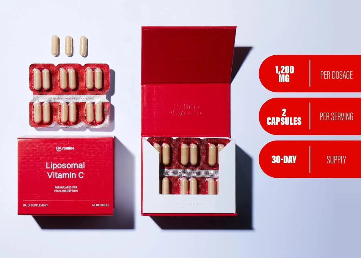 HAROUTINE - Haroutine Liposomal Vitamin C 1200Mg. 60 Capsulas - The Red Vitamin MX - Suplementos Alimenticios - {{ shop.shopifyCountryName }}