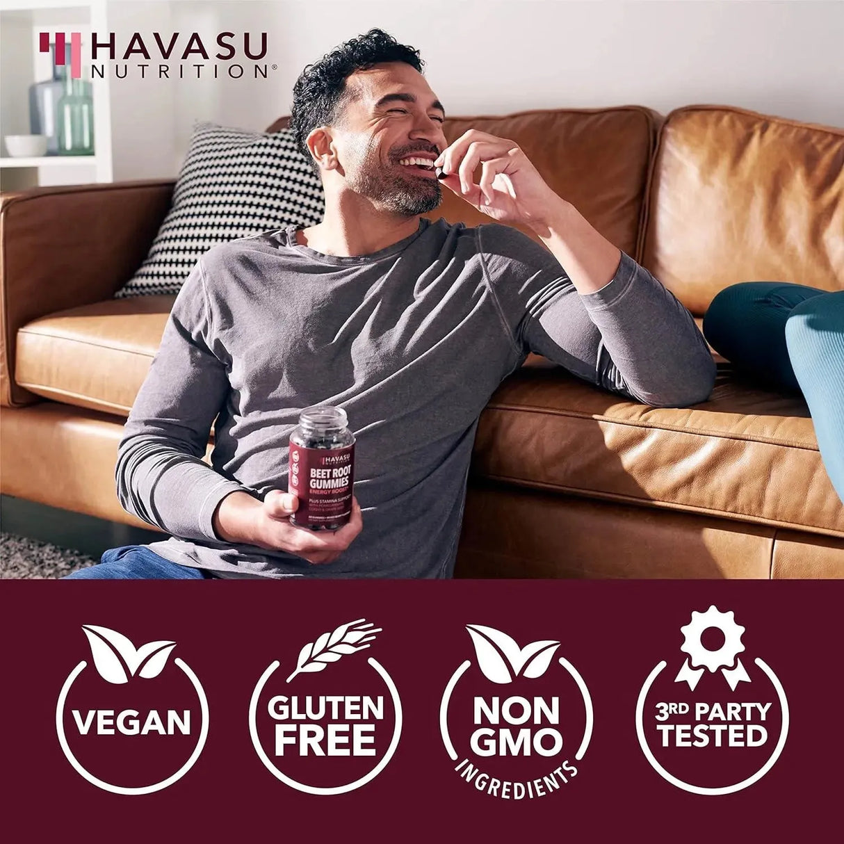 HAVASU NUTRITION - Havasu Nutrition Beet Root Gummies 60 Gomitas - The Red Vitamin MX - Suplementos Alimenticios - {{ shop.shopifyCountryName }}