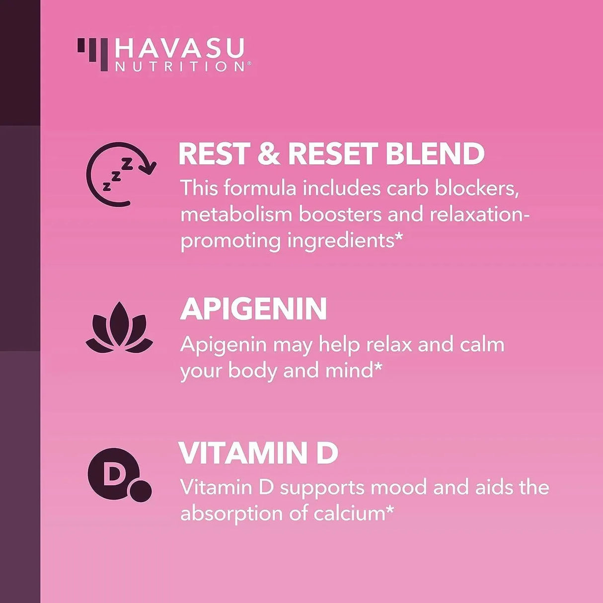 HAVASU NUTRITION - Havasu Nutrition Night Time Fat Burner + Apigenin 60 Capsuals - The Red Vitamin MX - Suplementos Alimenticios - {{ shop.shopifyCountryName }}