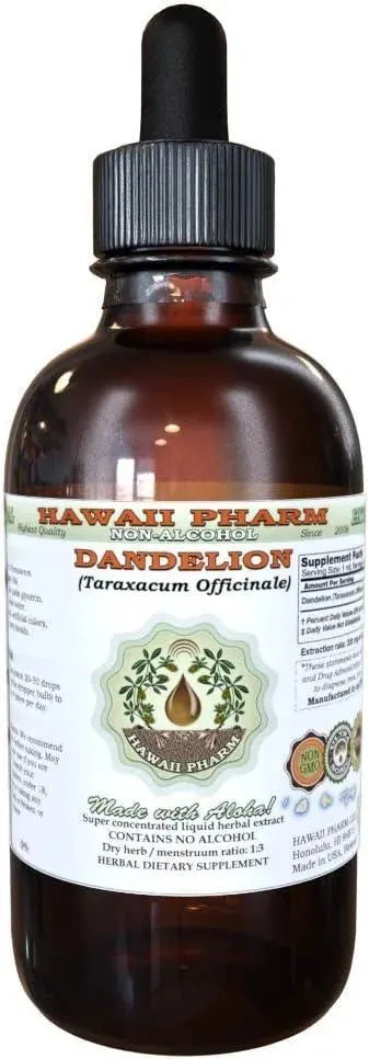 HAWAIIPHARM - Hawaii Pharm Dandelion Alcohol-Free Liquid Extract 2 Fl.Oz. - The Red Vitamin MX - Suplementos Alimenticios - {{ shop.shopifyCountryName }}