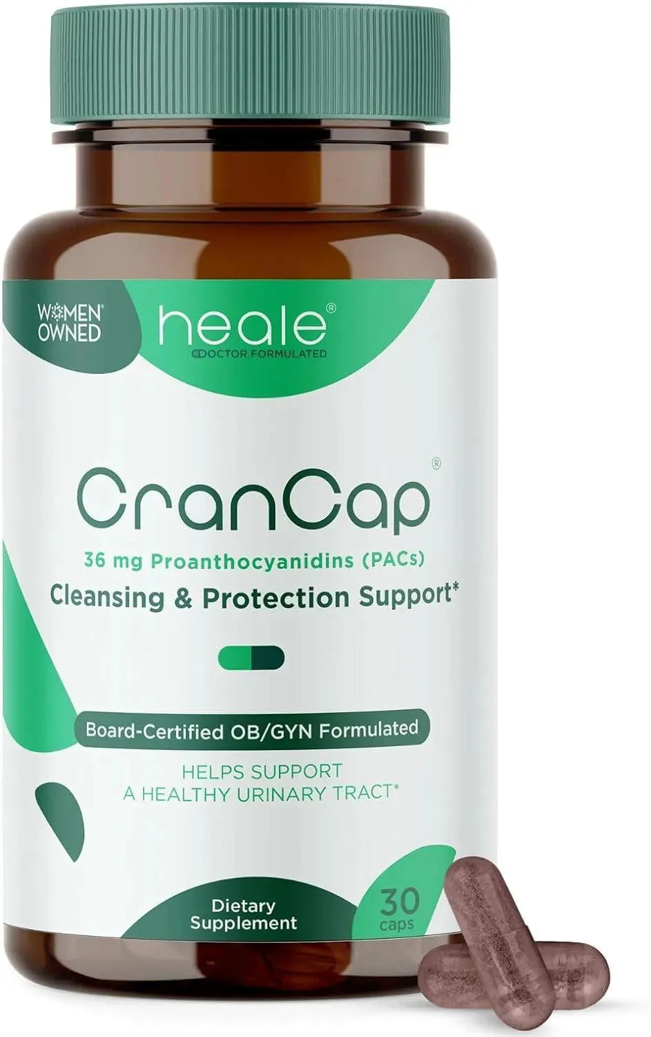 HEALE - Heale CranCap Cranberry Pills 30 Capsulas - The Red Vitamin MX - Suplementos Alimenticios - {{ shop.shopifyCountryName }}