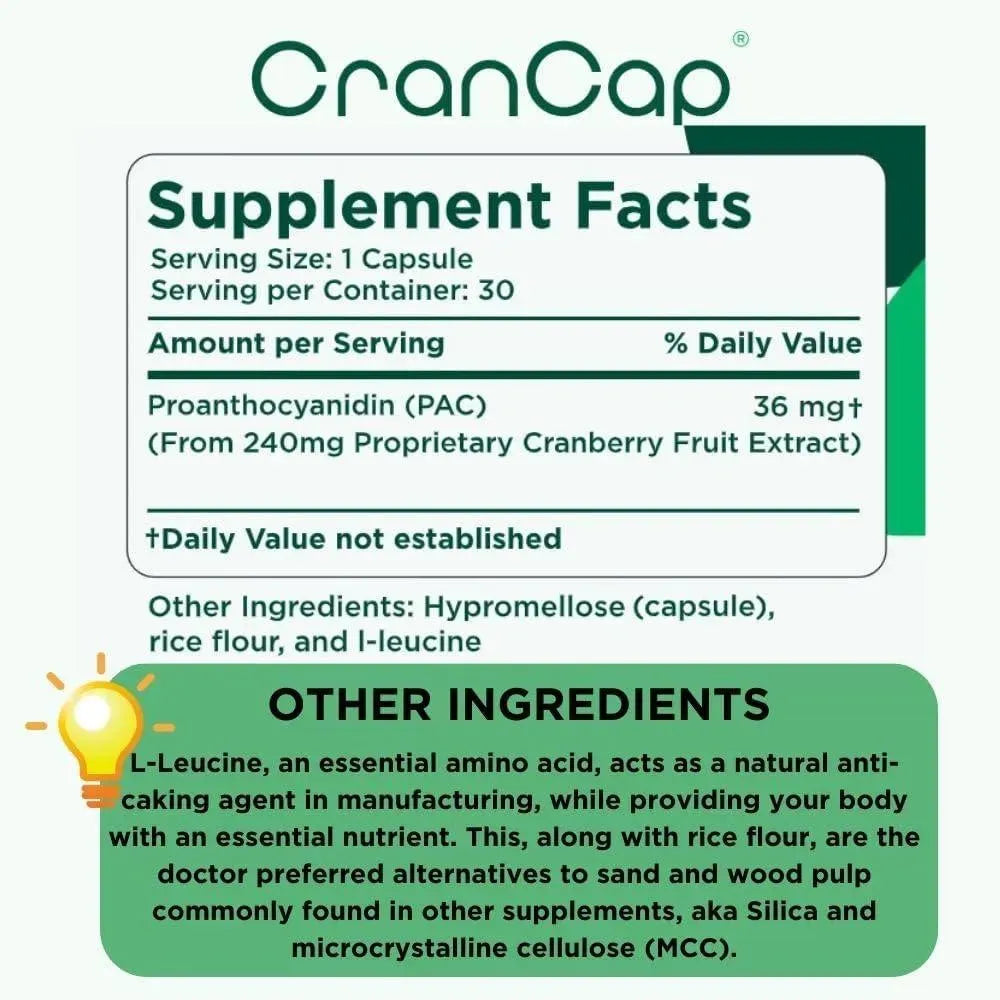 HEALE - Heale CranCap Cranberry Pills 30 Capsulas - The Red Vitamin MX - Suplementos Alimenticios - {{ shop.shopifyCountryName }}