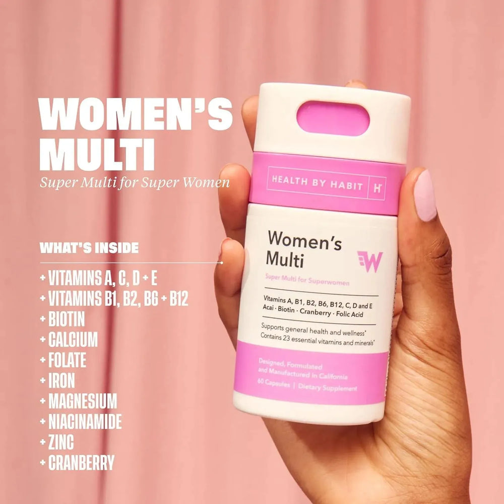 HEALTH BY HABIT - Health By Habit Womens Multi 120 Capsulas - The Red Vitamin MX - Suplementos Alimenticios - {{ shop.shopifyCountryName }}
