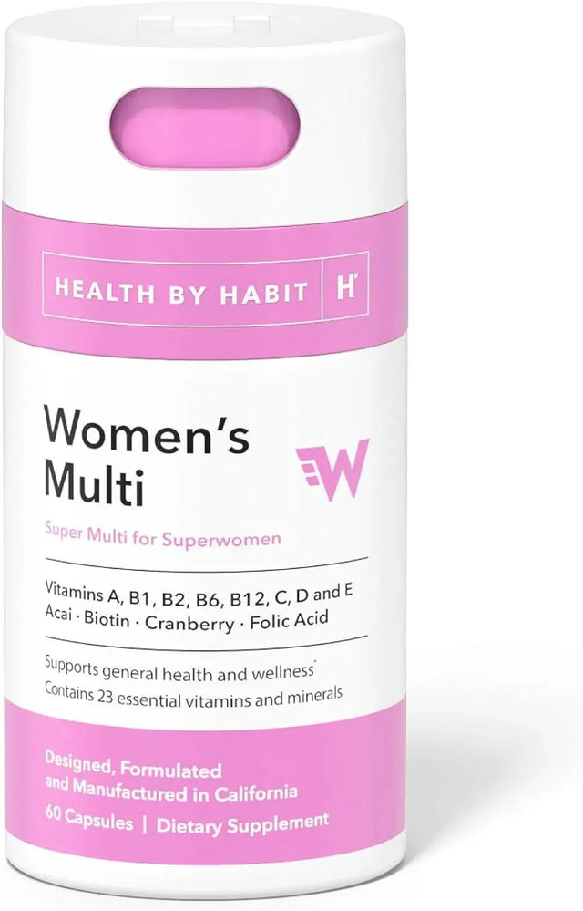 HEALTH BY HABIT - Health By Habit Womens Multi 60 Capsulas - The Red Vitamin MX - Suplementos Alimenticios - {{ shop.shopifyCountryName }}