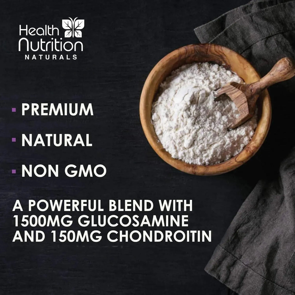 HEALTH NUTRITION NATURALS - Health Nutrition Naturals Glucosamine Chondroitin 240 Capsulas - The Red Vitamin MX - Suplementos Alimenticios - {{ shop.shopifyCountryName }}