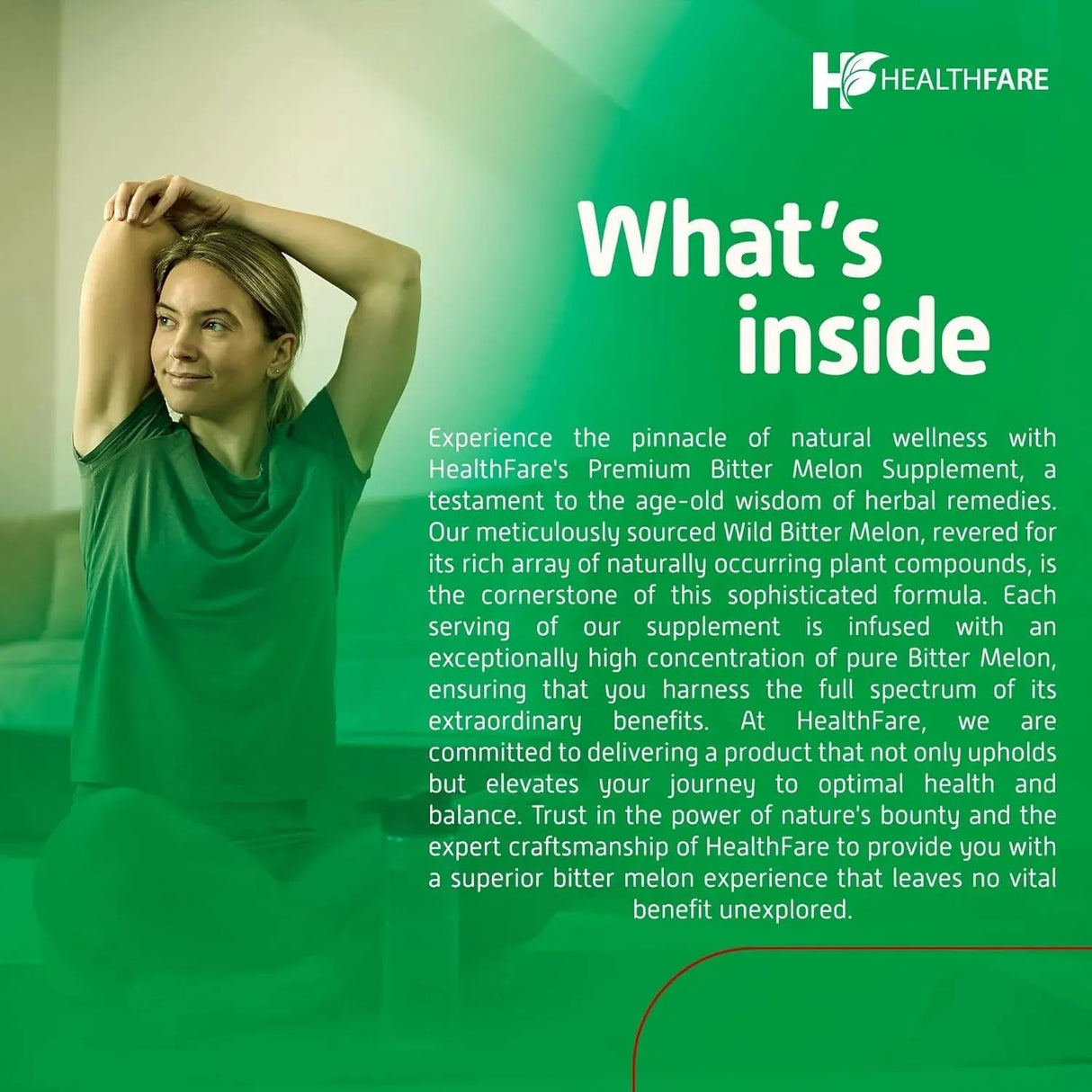 HEALTHFARE - Healthfare Organic Bitter Melon Extract 9500Mg. 200 Capsulas - The Red Vitamin MX - Suplementos Alimenticios - {{ shop.shopifyCountryName }}