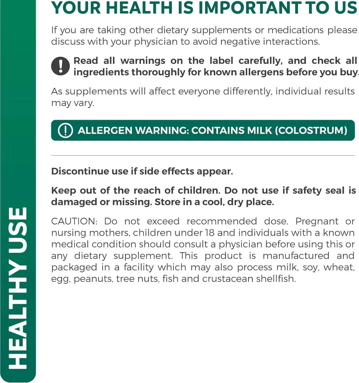 HEALTHS HARMONY - Healths Harmony Colostrum 1,000Mg. 120 Capsulas - The Red Vitamin MX - Suplementos Alimenticios - {{ shop.shopifyCountryName }}