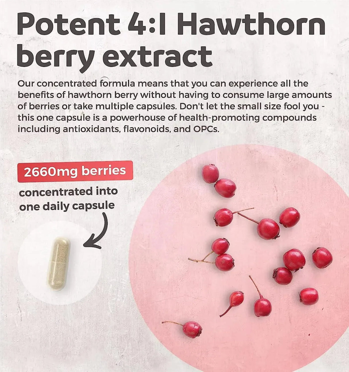 HEALTHS HARMONY - Healths Harmony Hawthorn Berry Capsules 120 Capsulas - The Red Vitamin MX - Suplementos Alimenticios - {{ shop.shopifyCountryName }}