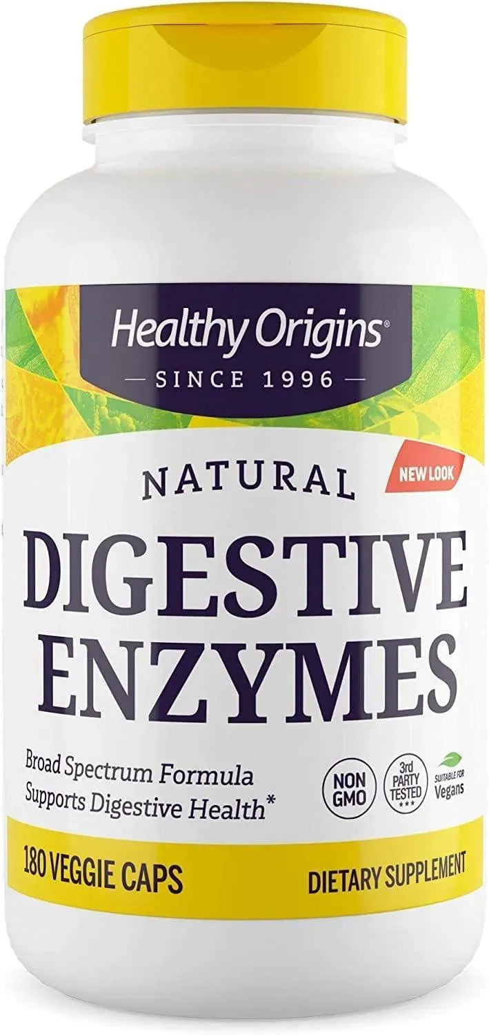 HEALTHY ORIGINS - Healthy Origins Digestive Enzymes 180 Capsulas - The Red Vitamin MX - Suplementos Alimenticios - {{ shop.shopifyCountryName }}