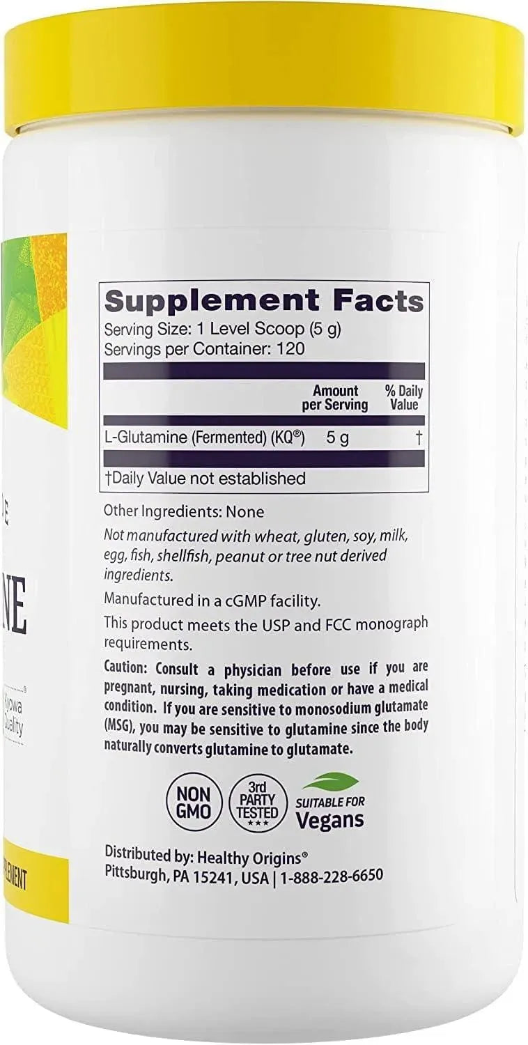 HEALTHY ORIGINS - Healthy Origins L-Glutamine Powder 600Gr. - The Red Vitamin MX - Suplementos Alimenticios - {{ shop.shopifyCountryName }}