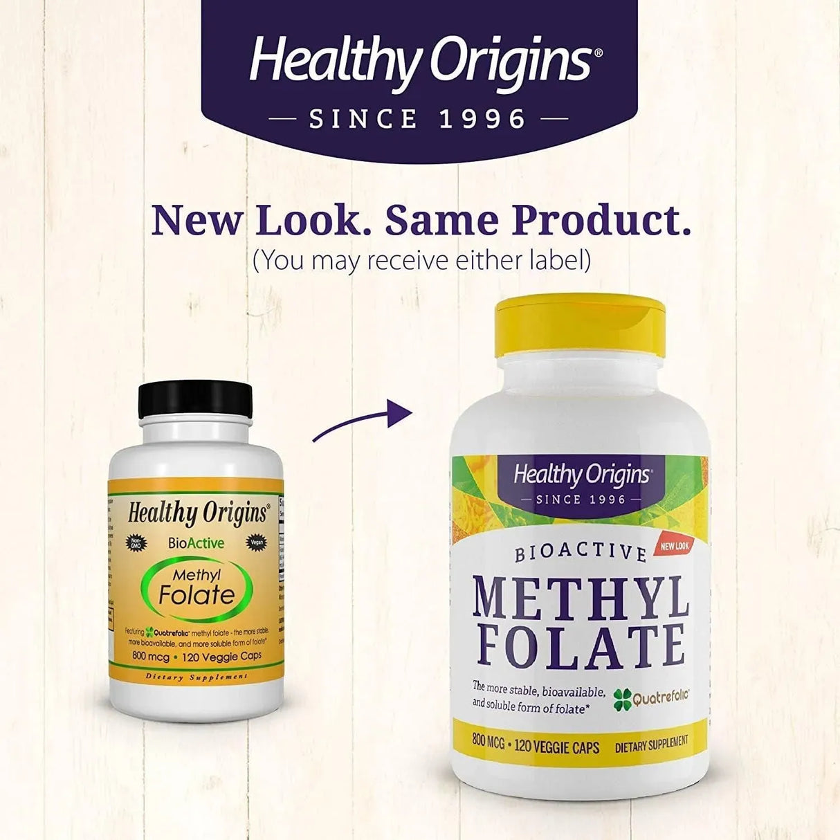 HEALTHY ORIGINS - Healthy Origins Methyl Folate 800mcg 120 Capsulas - The Red Vitamin MX - Suplementos Alimenticios - {{ shop.shopifyCountryName }}