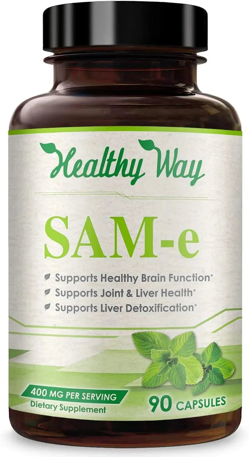 HEALTHY WAY - Healthy Way SAM-e 400Mg. 90 Capsulas - The Red Vitamin MX - Suplementos Alimenticios - {{ shop.shopifyCountryName }}