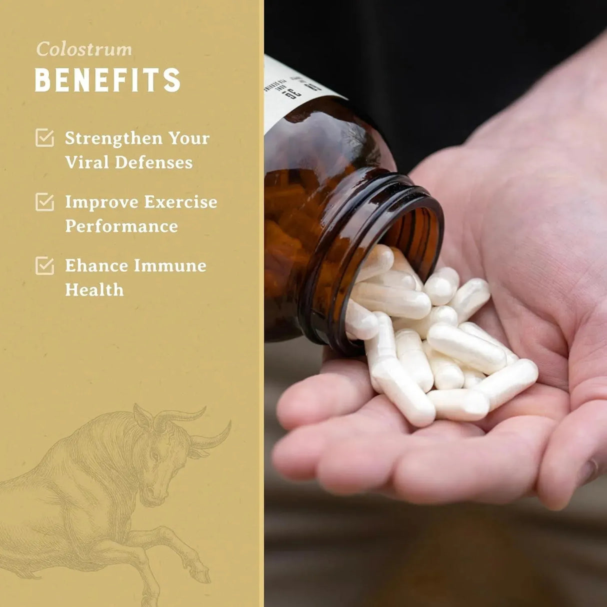 HEART & SOIL - Heart & Soil Grass-Fed Colostrum 180 Capsulas - The Red Vitamin MX - Suplementos Alimenticios - {{ shop.shopifyCountryName }}