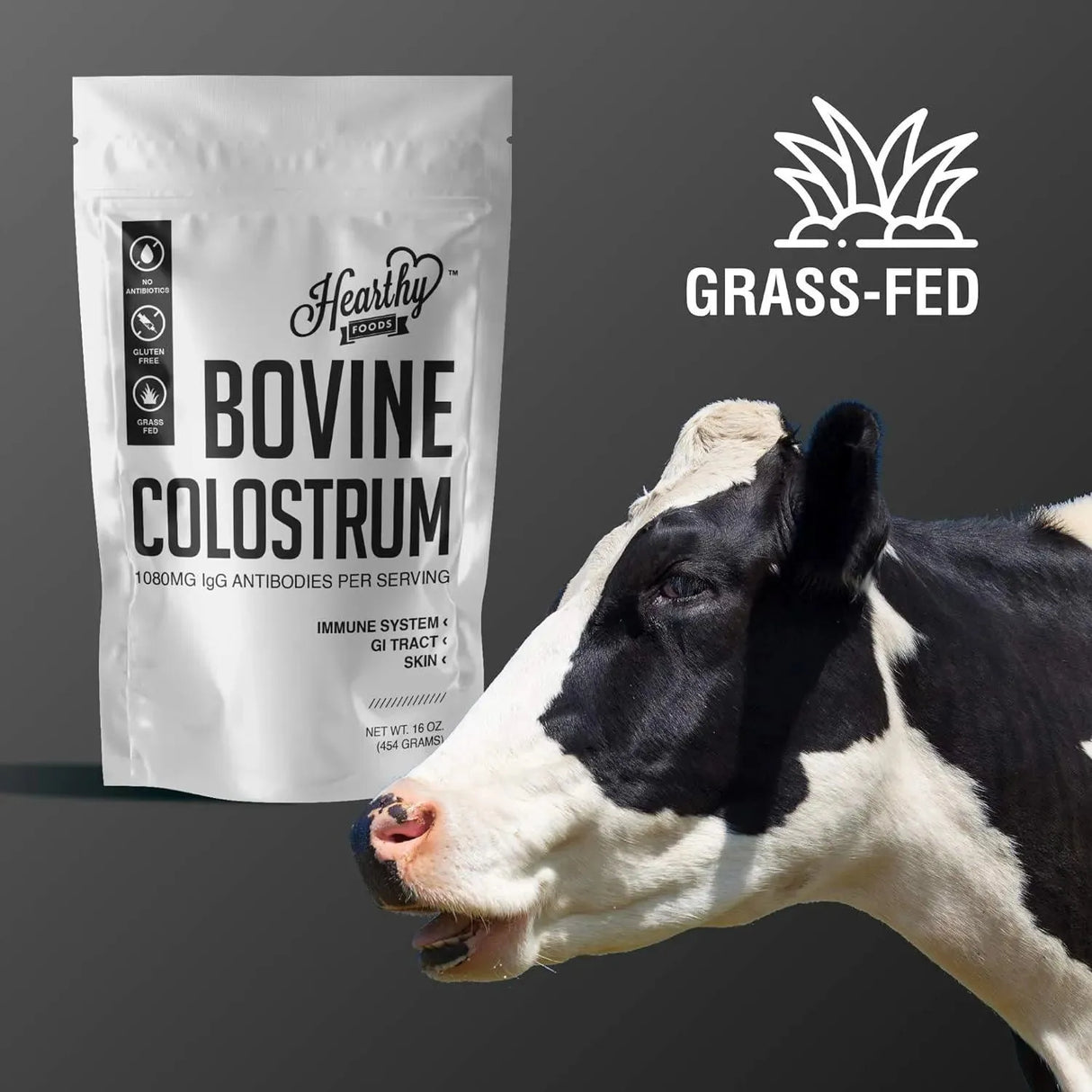 HEARTHY FOODS - Hearthy Foods Bovine Colostrum Powder 454Gr. - The Red Vitamin MX - Suplementos Alimenticios - {{ shop.shopifyCountryName }}