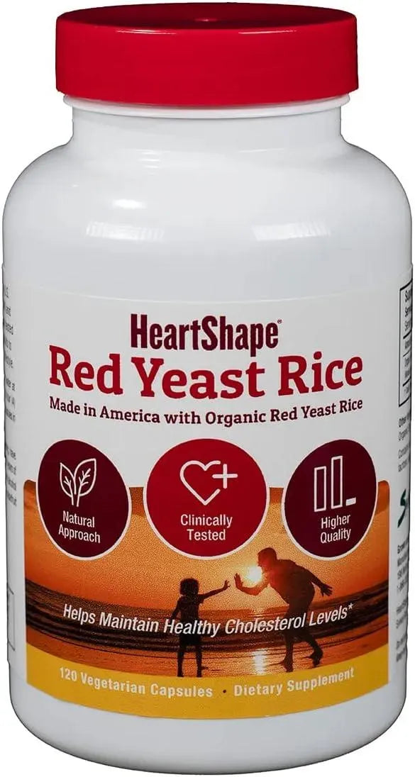 HEARTSHAPE - HeartShape OTC Red Yeast Rice 120 Capsulas - The Red Vitamin MX - Suplementos Alimenticios - {{ shop.shopifyCountryName }}