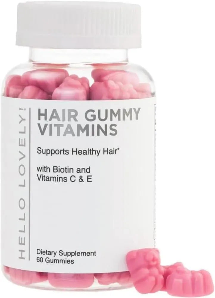 HELLO LOVELY! - Hello Lovely! Hair Vitamins Gummies with Biotin 5000 mcg Vitamin E & C 60 Gomitas - The Red Vitamin MX - Suplementos Alimenticios - {{ shop.shopifyCountryName }}