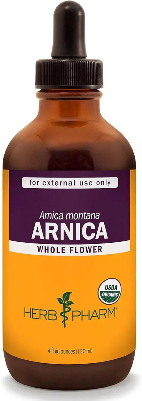 HERB PHARM - Herb Pharm Certified Organic Arnica Liquid Extract 4 Fl.Oz. - The Red Vitamin MX - Suplementos Alimenticios - {{ shop.shopifyCountryName }}