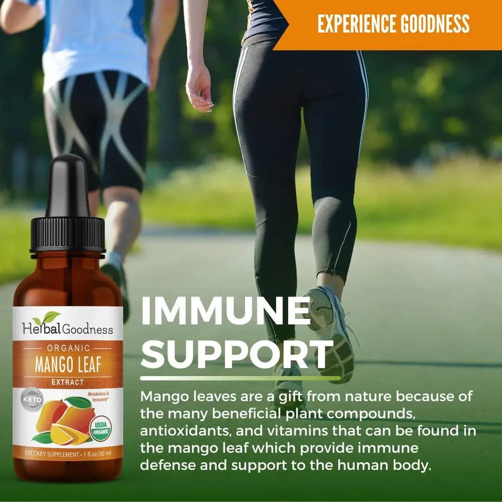 HERBAL GOODNESS - Herbal Goodness Mango Leaf Extract Liquid 1 Fl.Oz. - The Red Vitamin MX - Suplementos Alimenticios - {{ shop.shopifyCountryName }}
