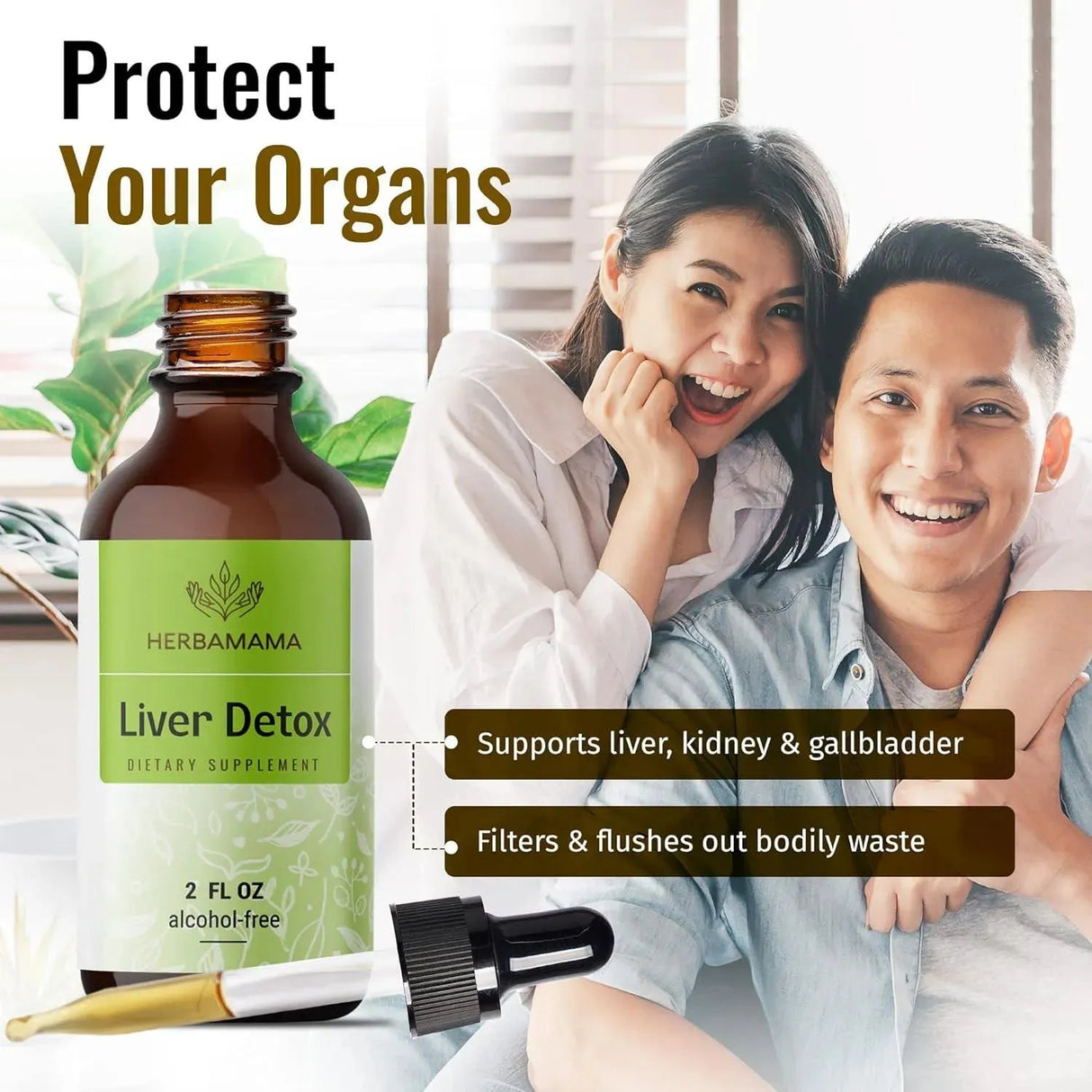 HERBAMAMA - Herbamama Liver Cleanse & Repair Liquid Drops 2 Fl.Oz. - The Red Vitamin MX - Suplementos Alimenticios - {{ shop.shopifyCountryName }}