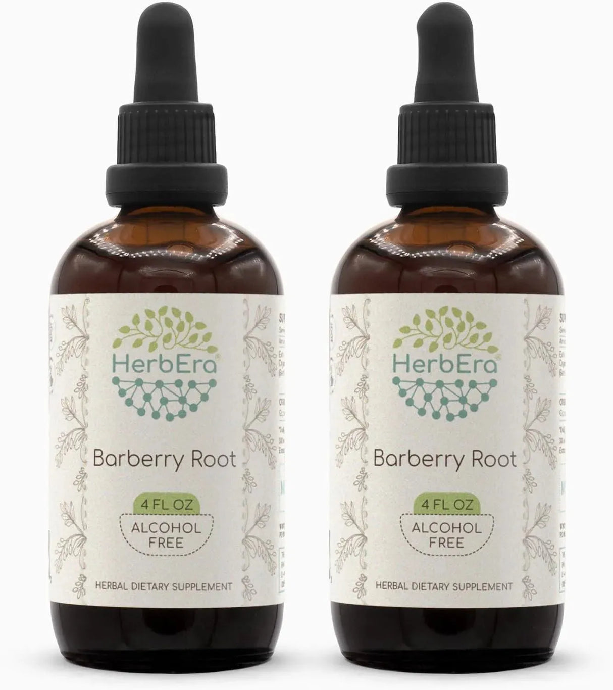 HERBERA - HerbEra Barberry Root B120 Alcohol-Free Herbal Extract Tincture 2 Fl.Oz. 2 Pack - The Red Vitamin MX - Suplementos Alimenticios - {{ shop.shopifyCountryName }}
