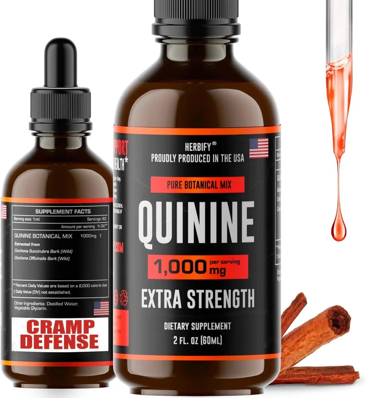 HERBIFY - Herbify Quinine Tincture 60Ml. - The Red Vitamin MX - Suplementos Alimenticios - {{ shop.shopifyCountryName }}