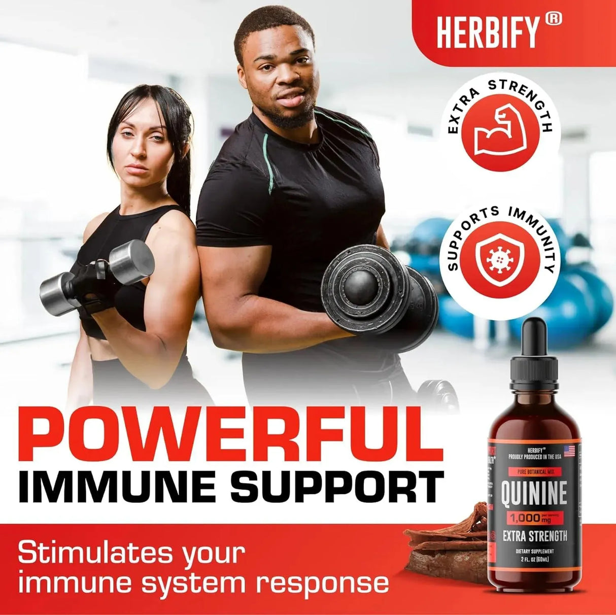 HERBIFY - Herbify Quinine Tincture 60Ml. - The Red Vitamin MX - Suplementos Alimenticios - {{ shop.shopifyCountryName }}