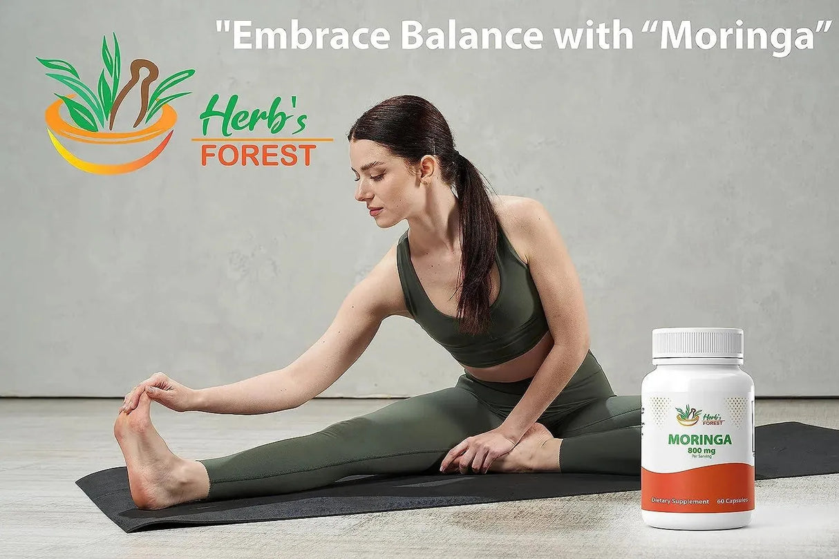 HERB´S FOREST - Herb's Forest Moringa 800Mg. 60 Capsulas - The Red Vitamin MX - Suplementos Alimenticios - {{ shop.shopifyCountryName }}