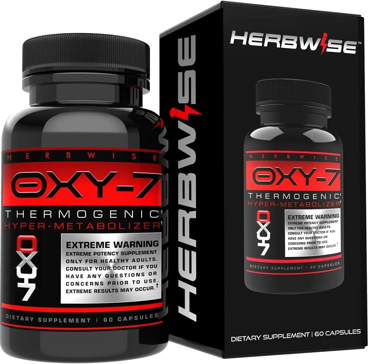 HERBWISE - Herbwise Oxy-7 Thermogenic Fat Burner 60 Capsulas - The Red Vitamin MX - Suplementos Alimenticios - {{ shop.shopifyCountryName }}