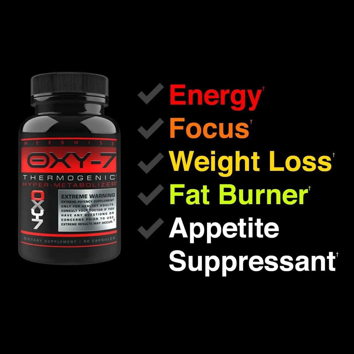 HERBWISE - Herbwise Oxy-7 Thermogenic Fat Burner 60 Capsulas - The Red Vitamin MX - Suplementos Alimenticios - {{ shop.shopifyCountryName }}