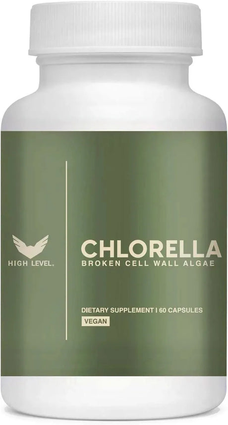HIGH LEVEL - High Level Premium Chlorella 60 Capsulas - The Red Vitamin MX - Suplementos Alimenticios - {{ shop.shopifyCountryName }}