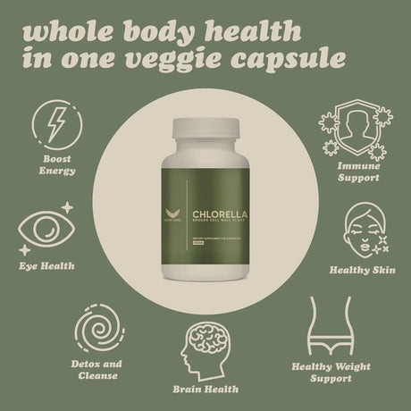 HIGH LEVEL - High Level Premium Chlorella 60 Capsulas - The Red Vitamin MX - Suplementos Alimenticios - {{ shop.shopifyCountryName }}