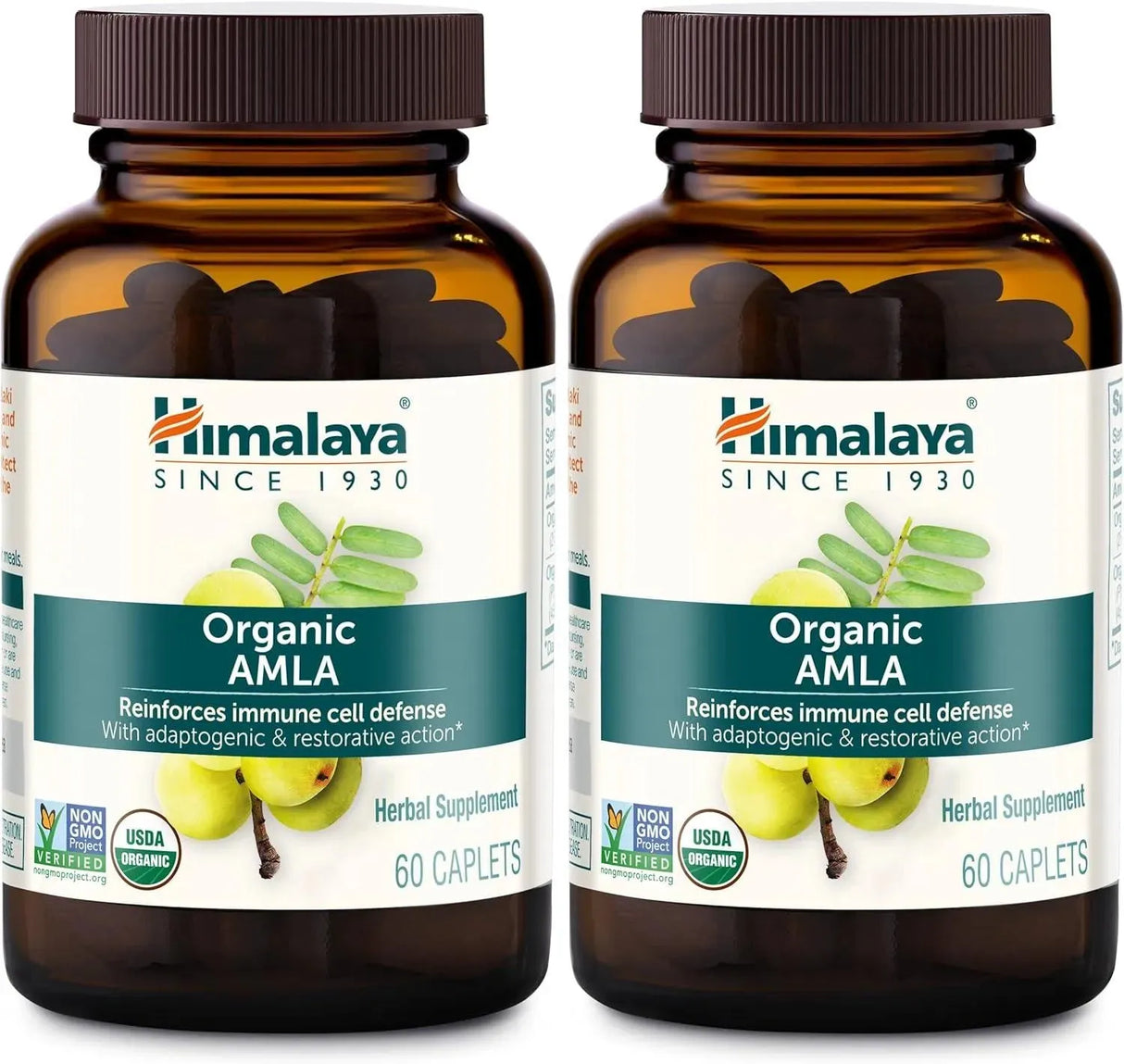 HIMALAYA - Himalaya Organic Amla Natural Antioxidant 60 Tabletas 2 Pack - The Red Vitamin MX - Suplementos Alimenticios - {{ shop.shopifyCountryName }}