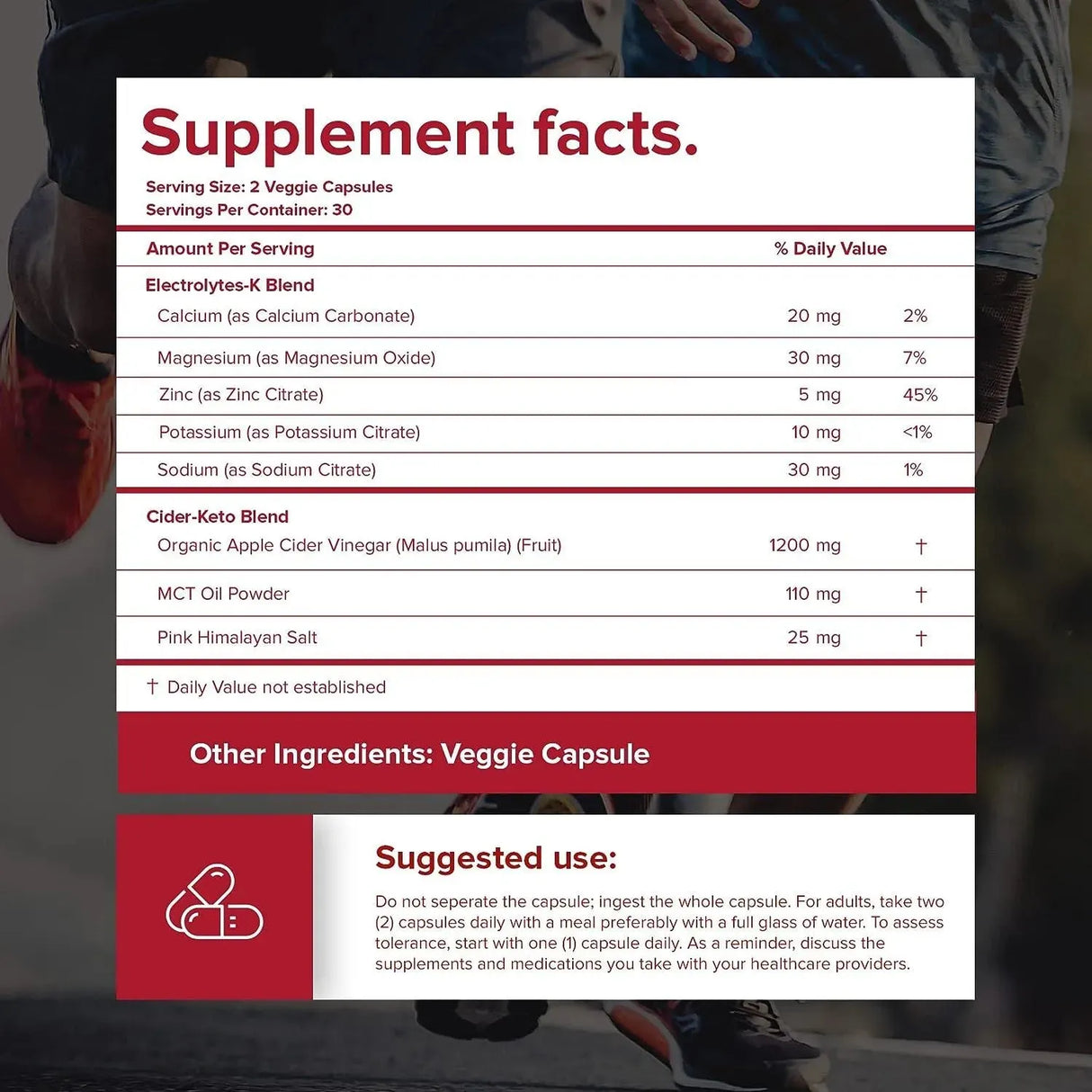 HIVONUTRA - HivoNutra 4X Strength Apple Cider Vinegar 120 Capsulas - The Red Vitamin MX - Suplementos Alimenticios - {{ shop.shopifyCountryName }}