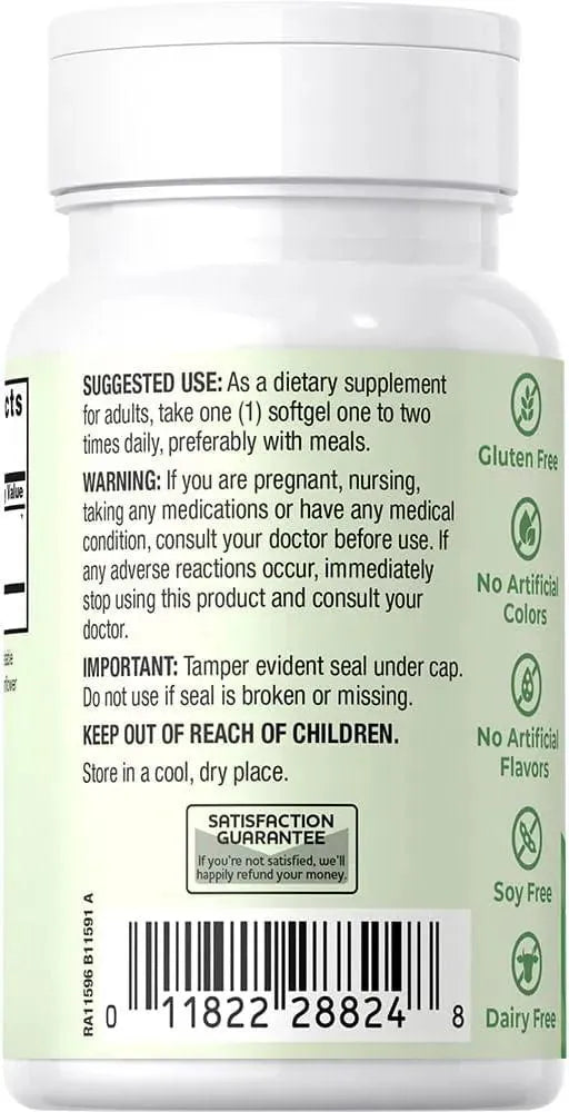 HOLISTIC HEALTH - Holistic Health Cranberry 1200Mg. 100 Capsulas Blandas - The Red Vitamin MX - Suplementos Alimenticios - {{ shop.shopifyCountryName }}