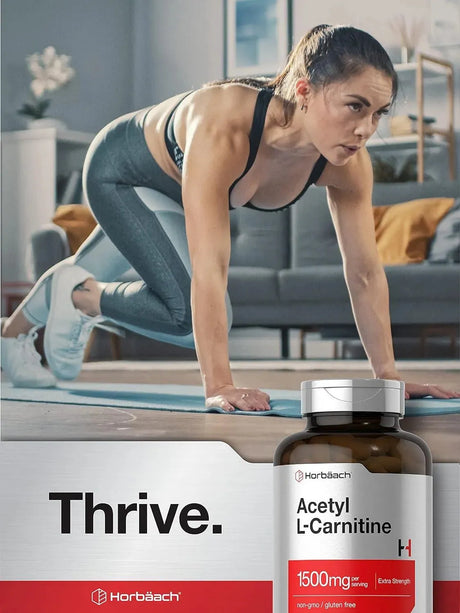 HORBAACH - Horbaach Acetyl L-Carnitine 1500Mg. 200 Capsulas - The Red Vitamin MX - Suplementos Alimenticios - {{ shop.shopifyCountryName }}