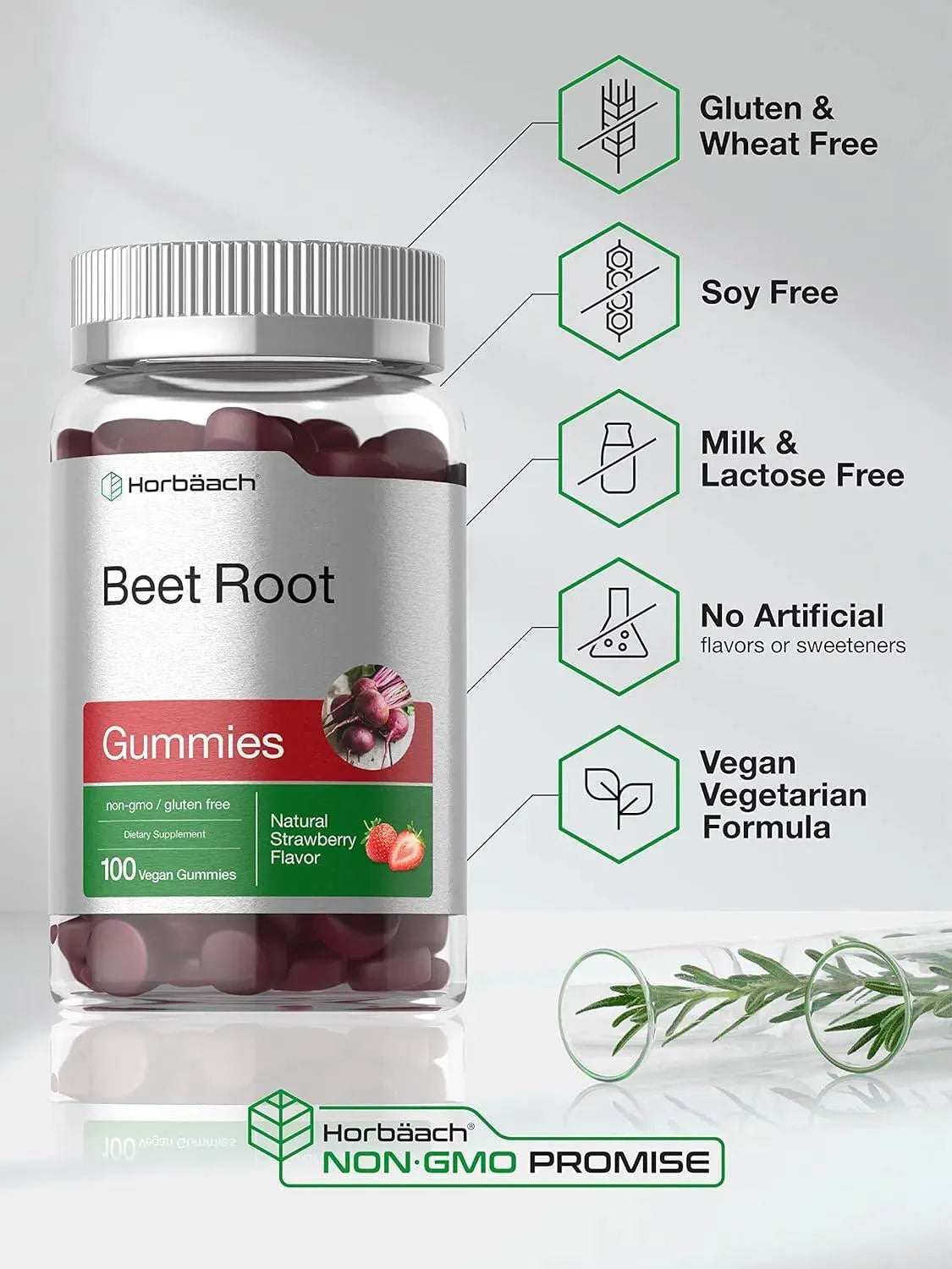 HORBAACH - Horbaach Beet Root Gummies 6000Mg. 100 Gomitas - The Red Vitamin MX - Suplementos Alimenticios - {{ shop.shopifyCountryName }}