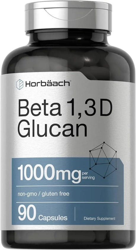 HORBAACH - Horbaach Beta Glucan 1 3D 1000Mg. 90 Capsulas - The Red Vitamin MX - Suplementos Alimenticios - {{ shop.shopifyCountryName }}