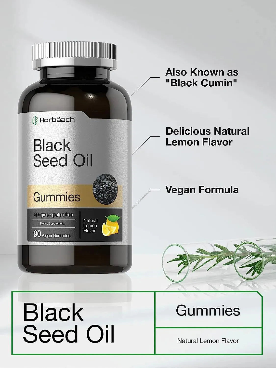 HORBAACH - Horbaach Black Seed Oil Gummies 90 Gomitas - The Red Vitamin MX - Suplementos Alimenticios - {{ shop.shopifyCountryName }}