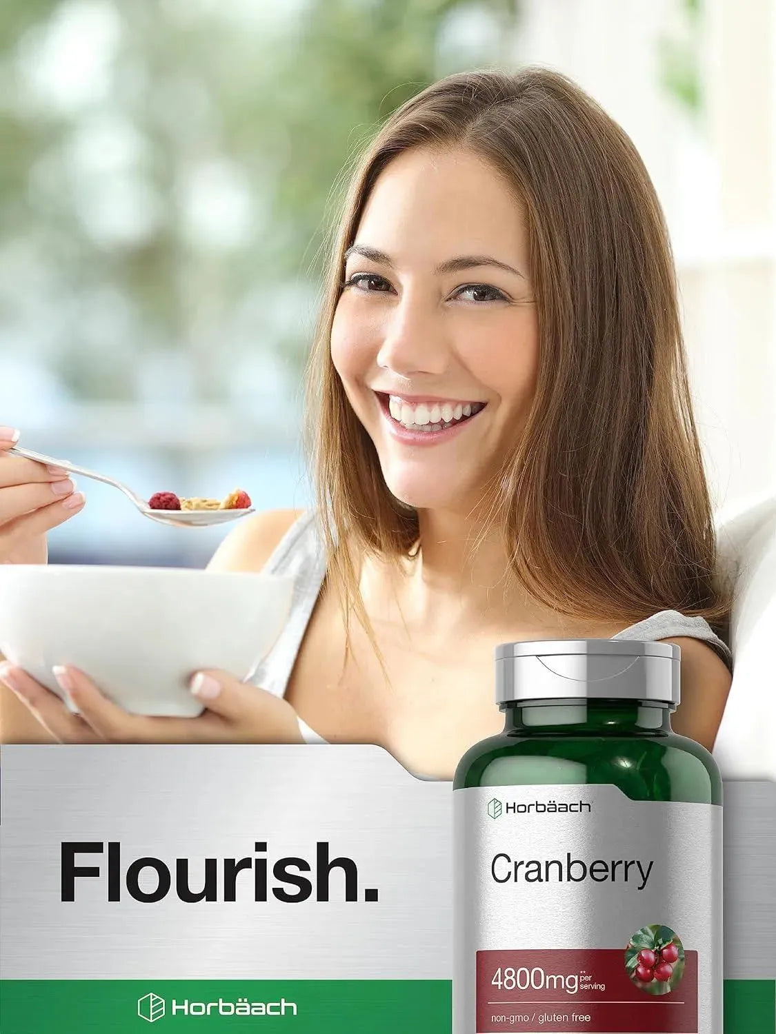 HORBAACH - Horbaach Cranberry Supplement 4800Mg. 300 Capsulas Blandas - The Red Vitamin MX - Suplementos Alimenticios - {{ shop.shopifyCountryName }}