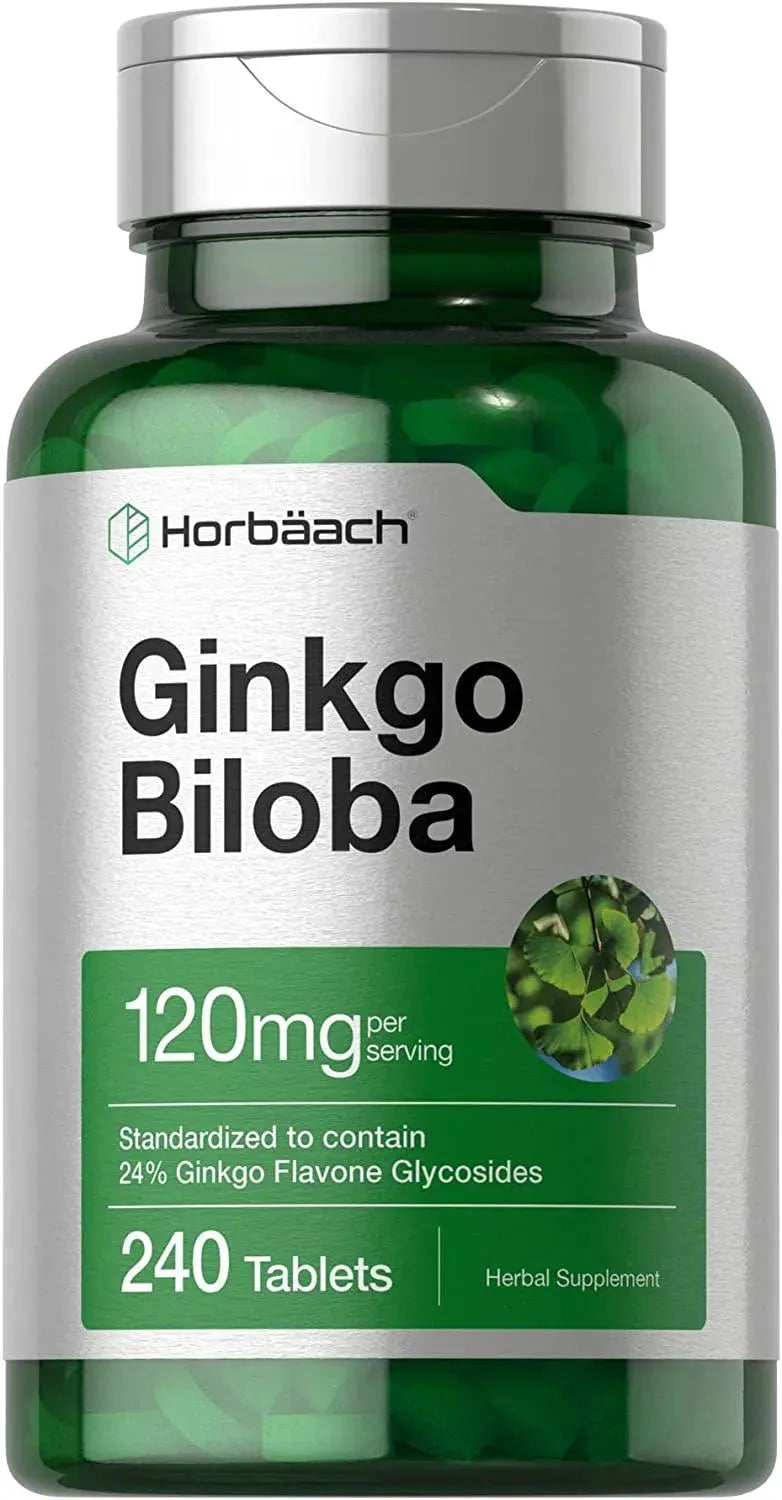 HORBAACH - Horbaach Ginkgo Biloba 120Mg. 240 Tabletas - The Red Vitamin MX - Suplementos Alimenticios - {{ shop.shopifyCountryName }}