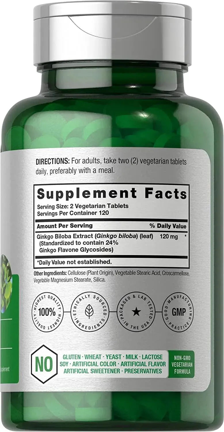 HORBAACH - Horbaach Ginkgo Biloba 120Mg. 240 Tabletas - The Red Vitamin MX - Suplementos Alimenticios - {{ shop.shopifyCountryName }}