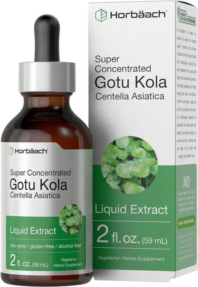 HORBAACH - Horbaach Gotu Kola Extract 59Ml. - The Red Vitamin MX - Suplementos Alimenticios - {{ shop.shopifyCountryName }}