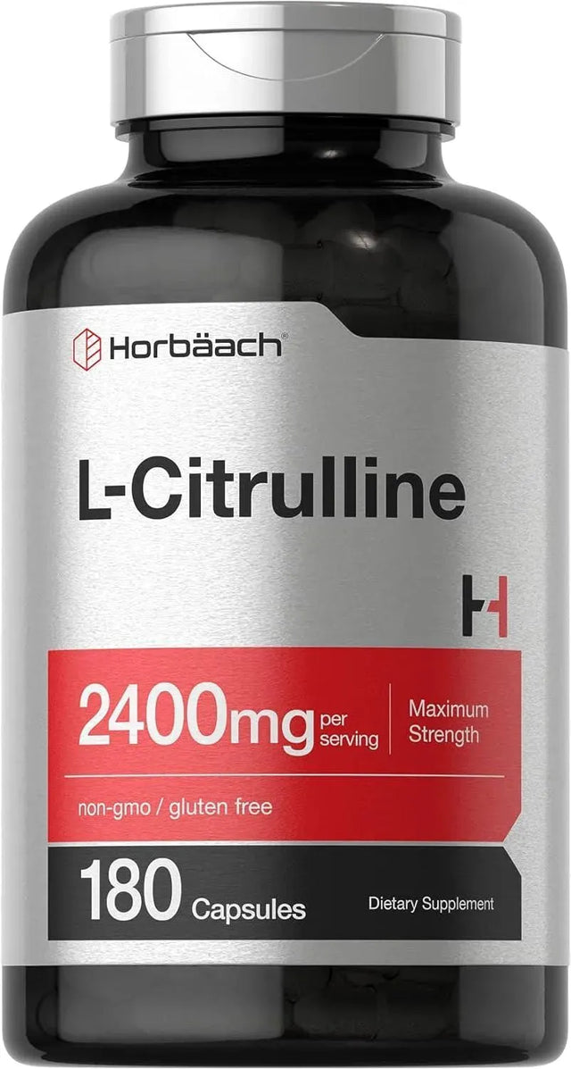 HORBAACH - Horbaach L Citrulline 2400Mg. 180 Capsulas - The Red Vitamin MX - Suplementos Alimenticios - {{ shop.shopifyCountryName }}