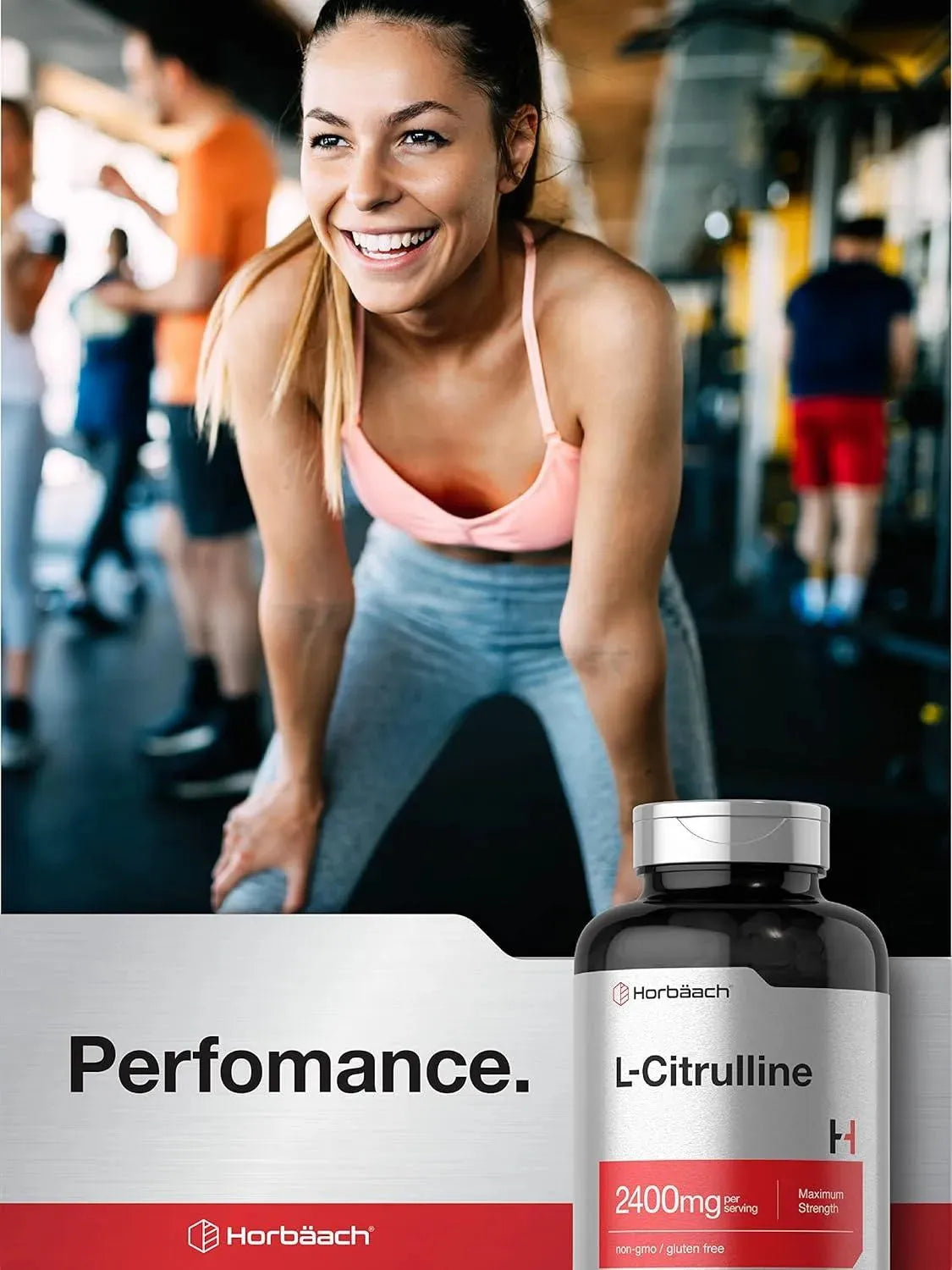 HORBAACH - Horbaach L Citrulline 2400Mg. 180 Capsulas - The Red Vitamin MX - Suplementos Alimenticios - {{ shop.shopifyCountryName }}