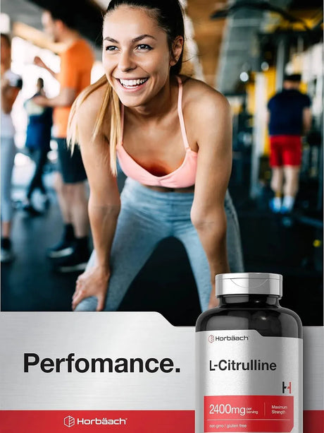 HORBAACH - Horbaach L Citrulline 2400Mg. 180 Capsulas - The Red Vitamin MX - Suplementos Alimenticios - {{ shop.shopifyCountryName }}